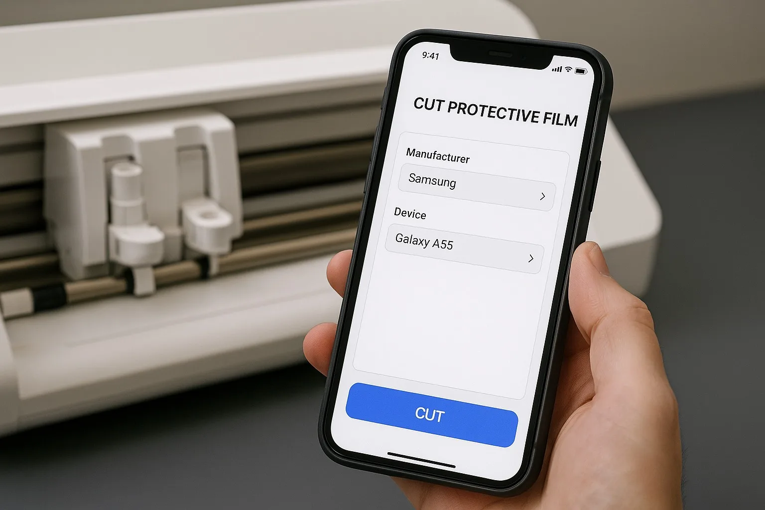 Cutter plotter use case illustration